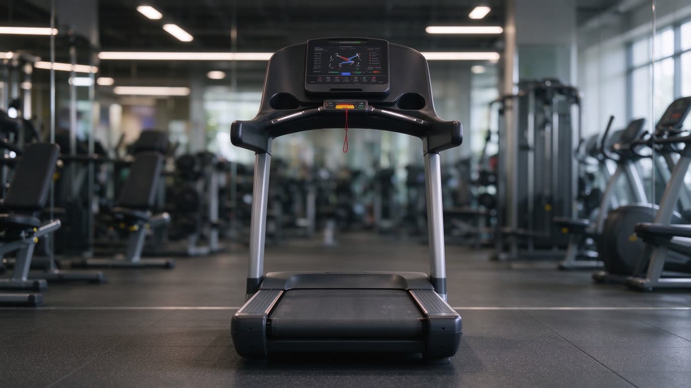 Fitness equipment 4 annotated picture vocabulary with labeled objects