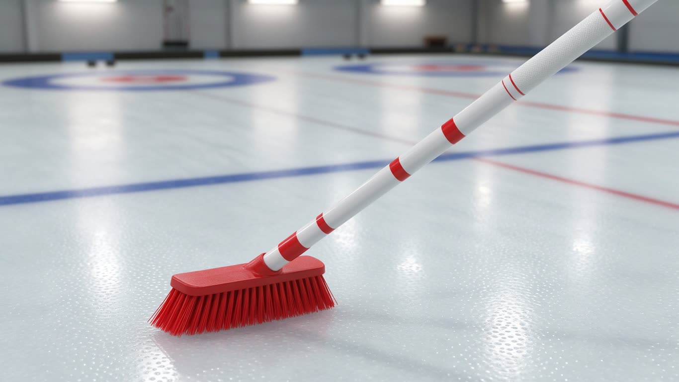 Curling brush annotated picture vocabulary with labeled objects
