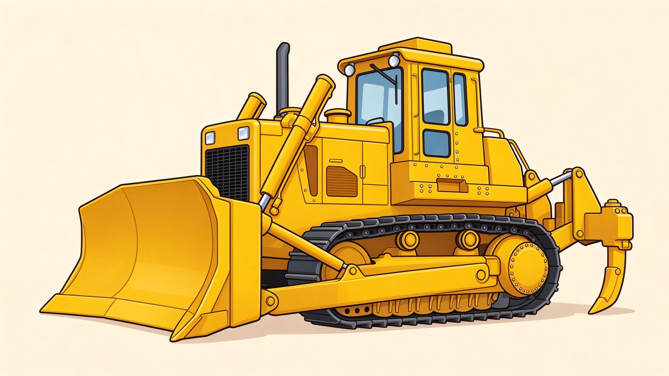 Bulldozer annotated picture vocabulary with labeled objects