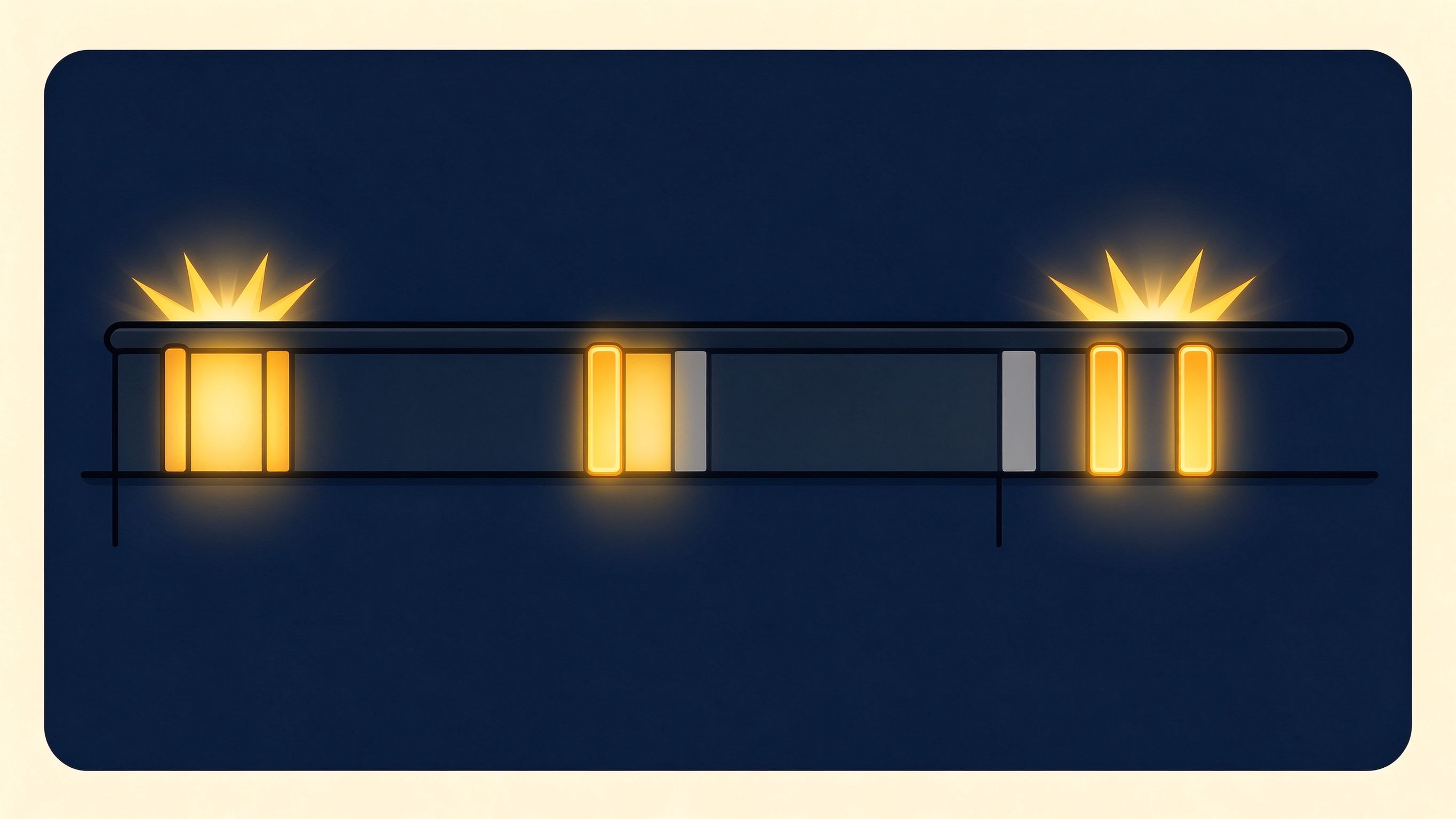 Night light rhythms annotated picture vocabulary with labeled objects