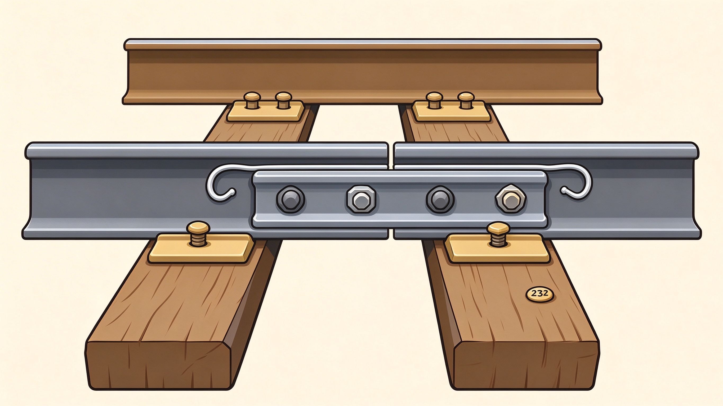Rail joint annotated picture vocabulary with labeled objects