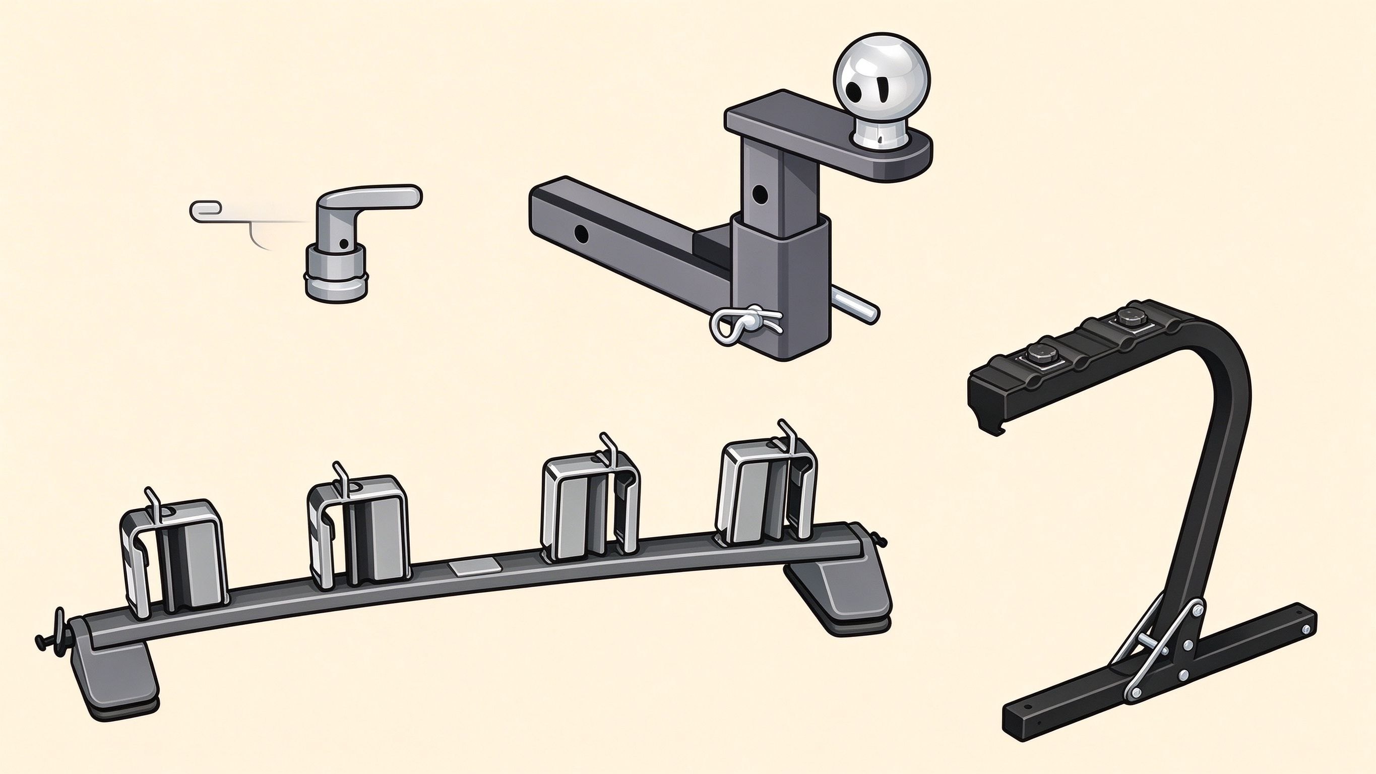 Car parts annotated picture vocabulary with labeled objects
