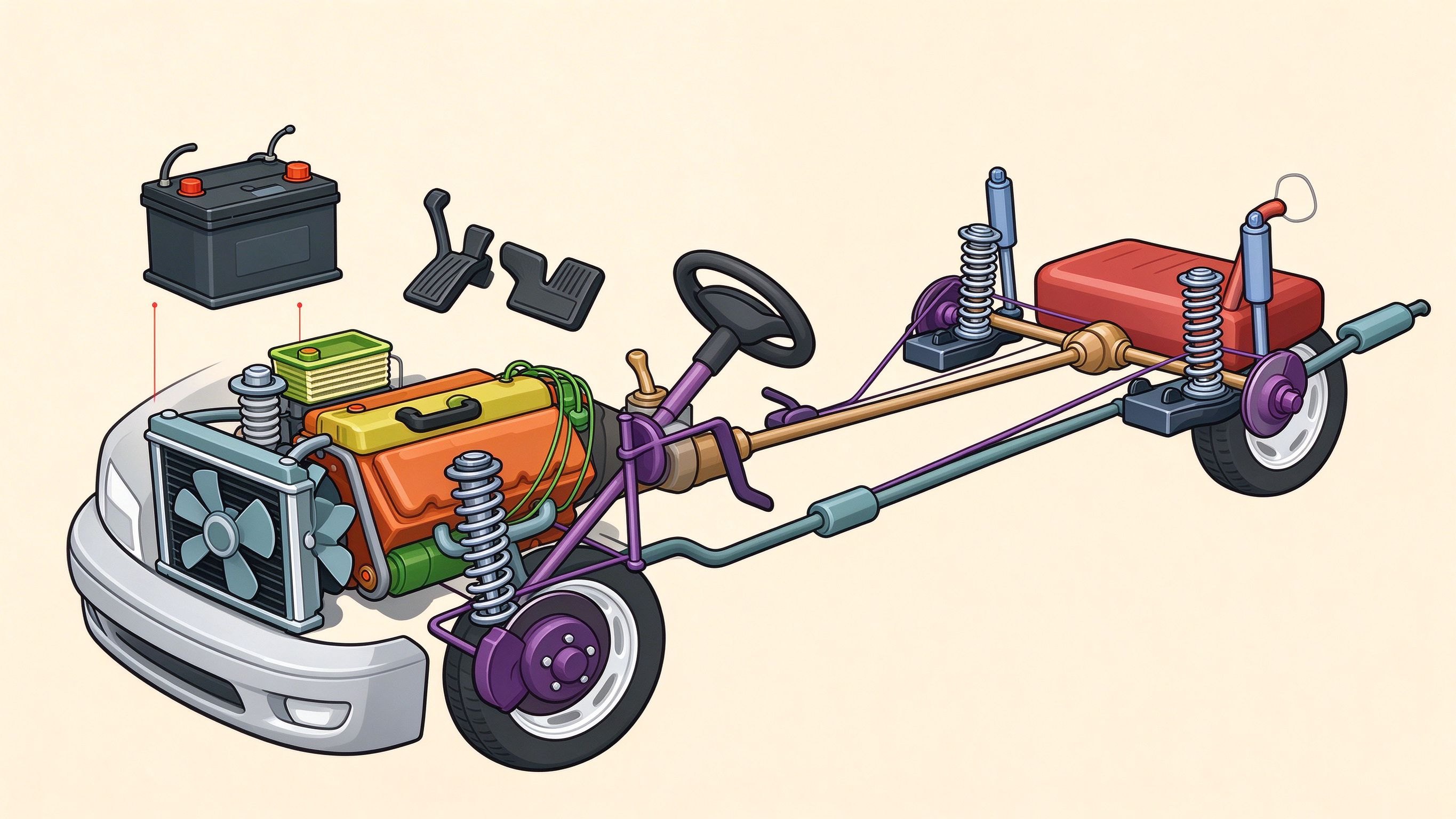 Car systems annotated picture vocabulary with labeled objects