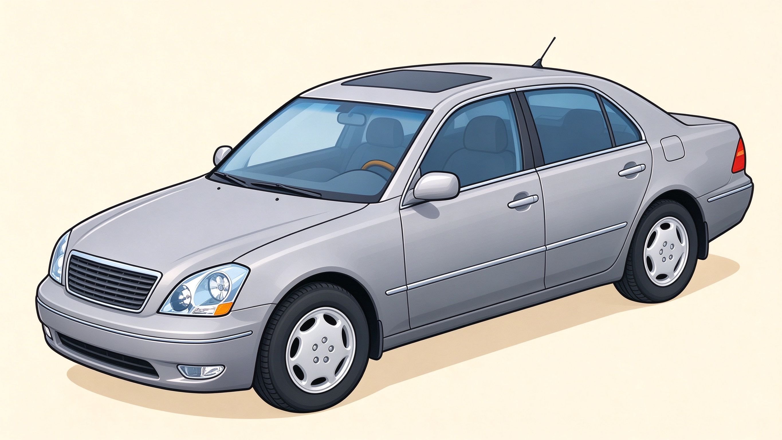 Car body annotated picture vocabulary with labeled objects