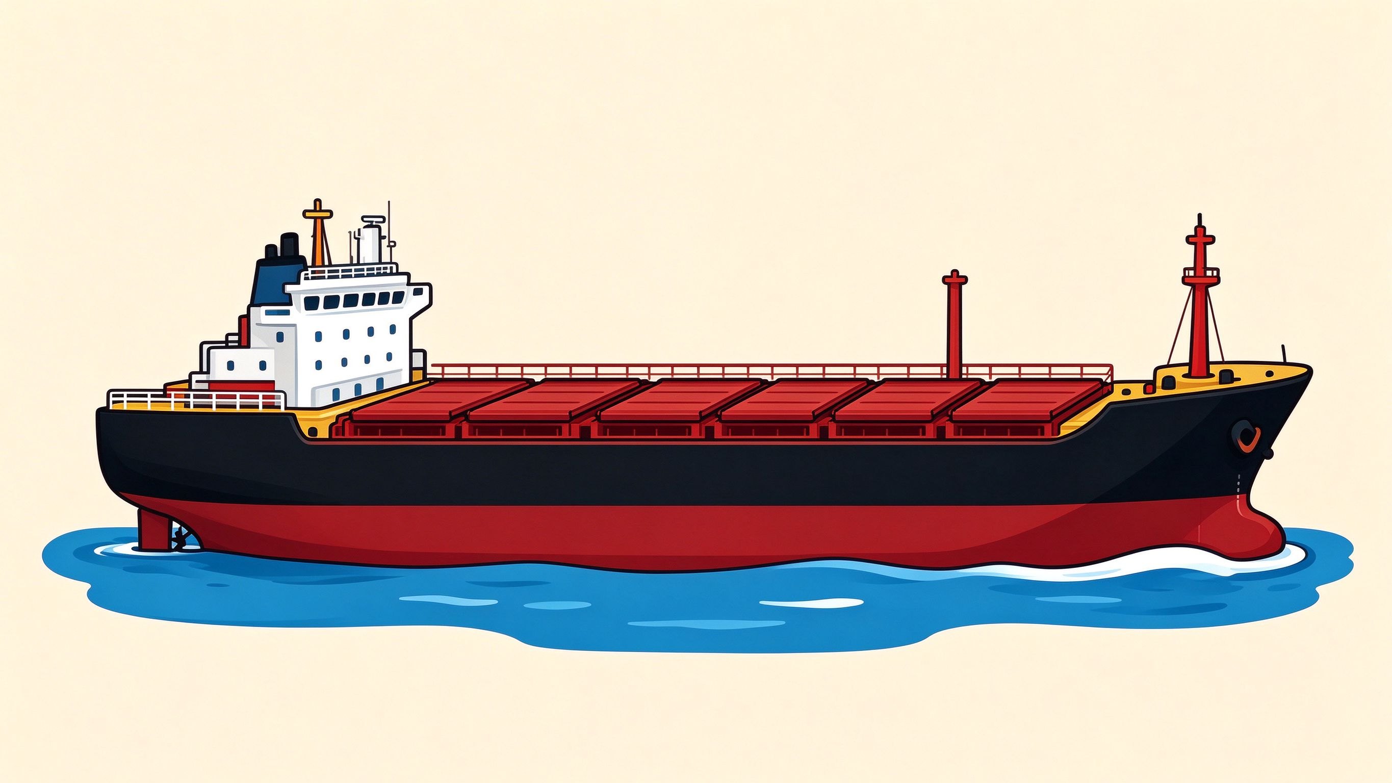 Bulk carrier annotated picture vocabulary with labeled objects