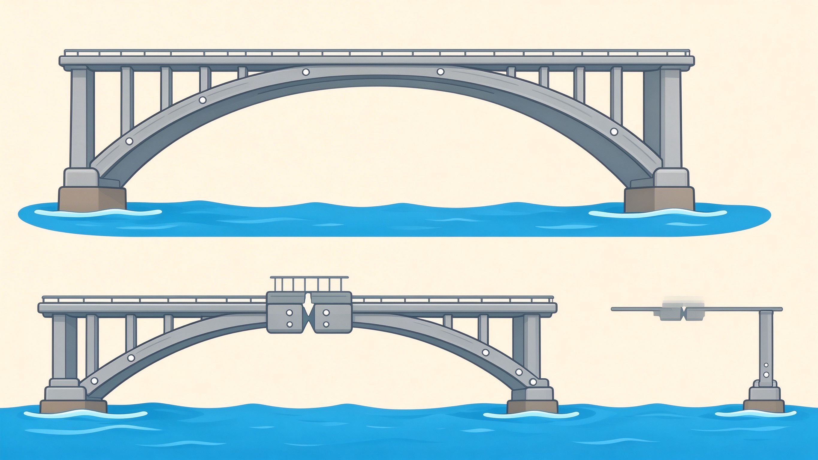 Fixed bridge example annotated picture vocabulary with labeled objects
