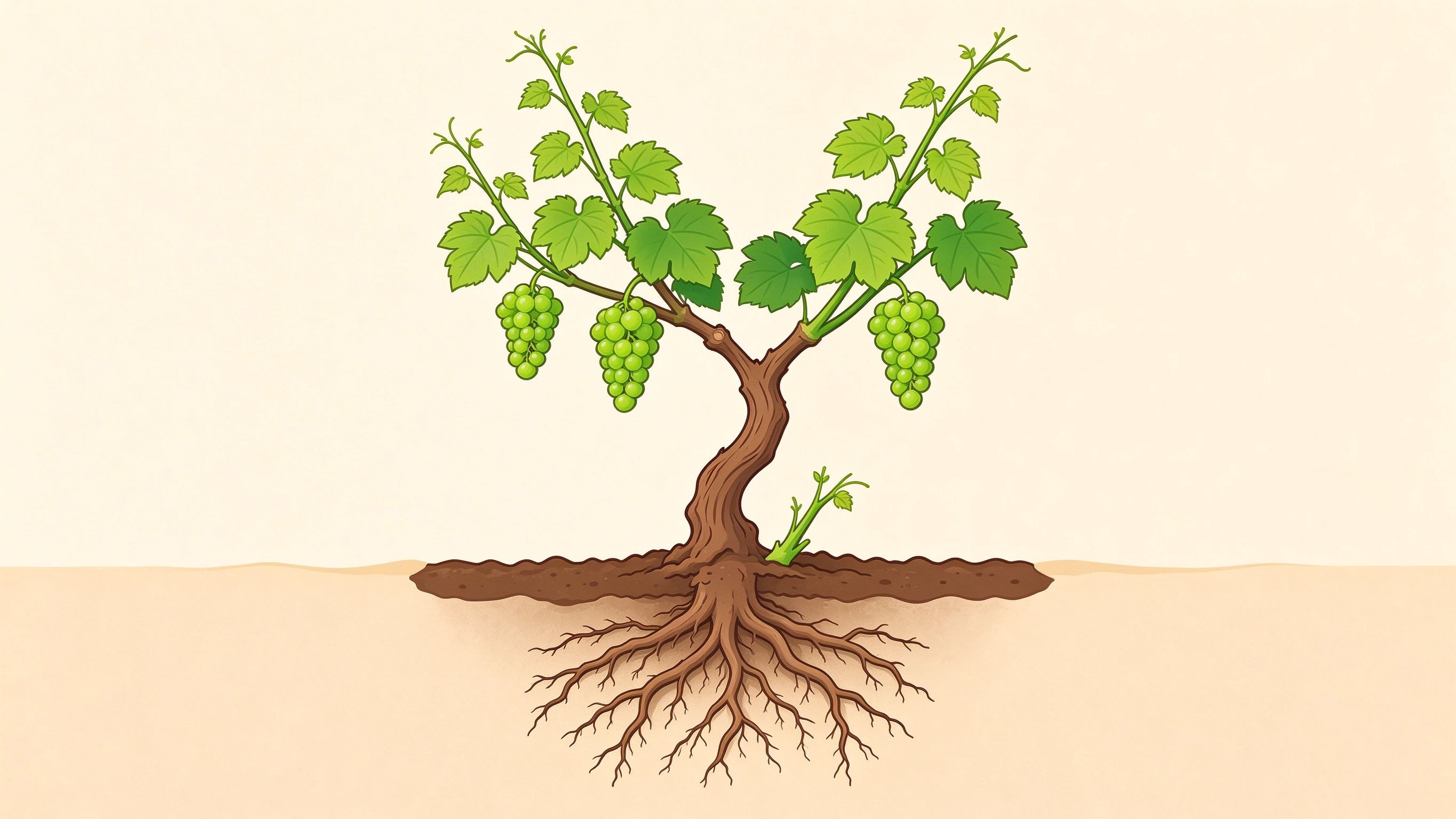 Grapevine trunk annotated picture vocabulary with labeled objects