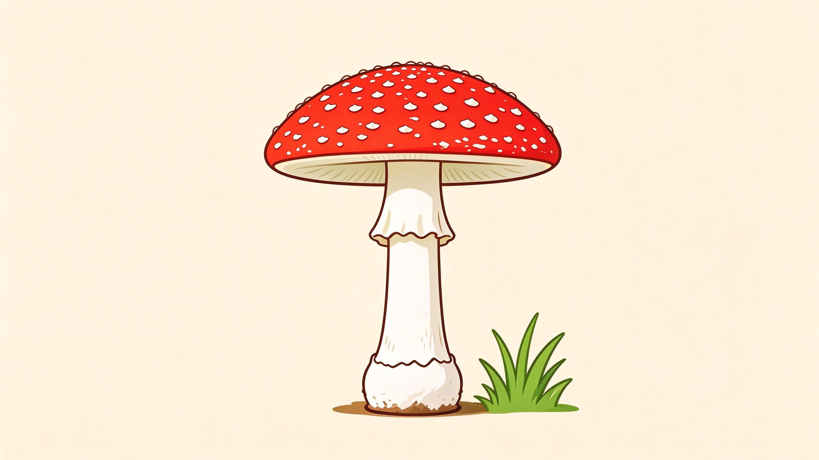 Poisonous mushrooms annotated picture vocabulary with labeled objects